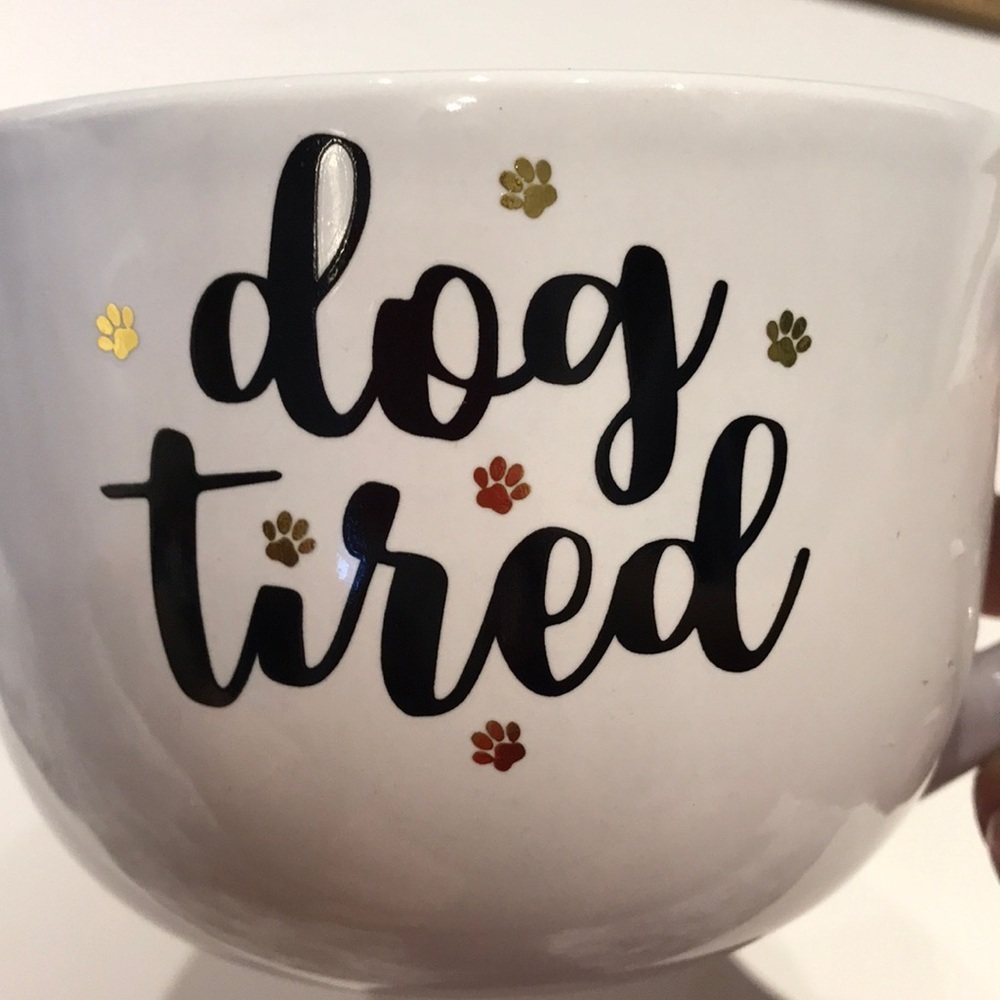 “Dog Tired” Coffee Mug ☕️